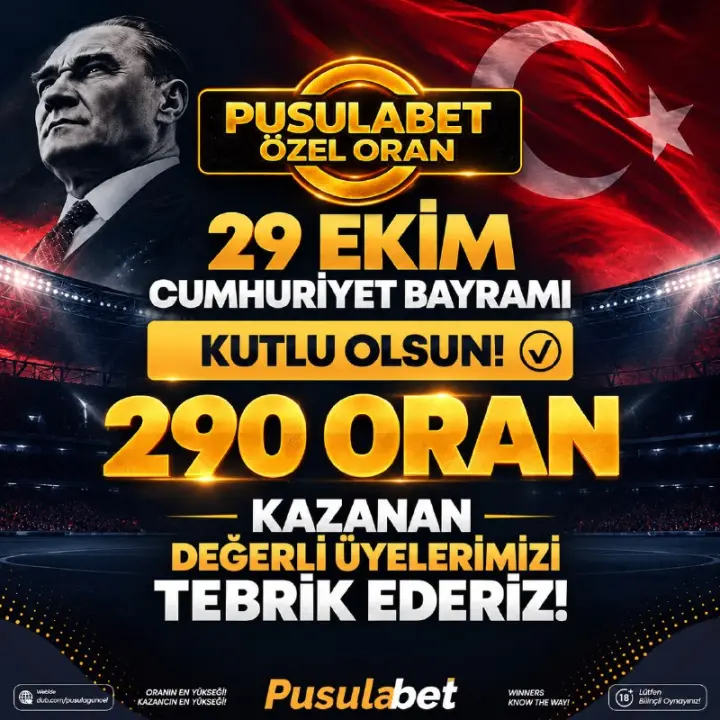29 EKİM CUMHURİYET BAYRAMIMIZ KUTLU OLSUN!